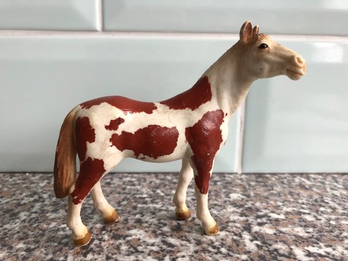 Schleich pinto stallion - schleich,