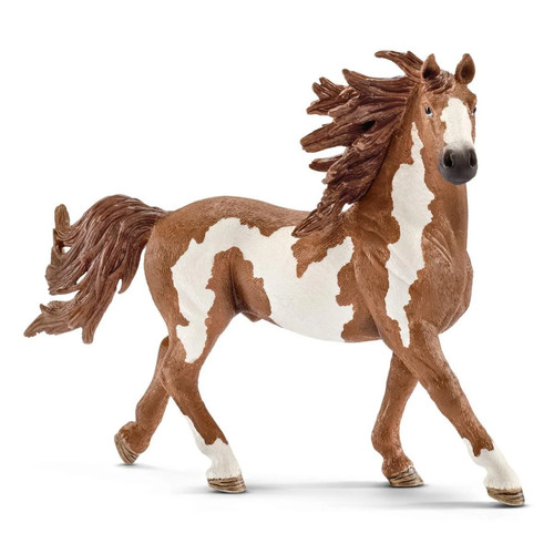 Schleich pinto stallion - schleich,