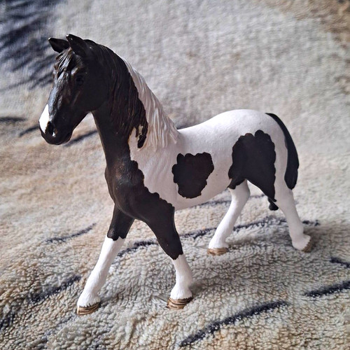 Schleich pinto stallion brown - schleich,